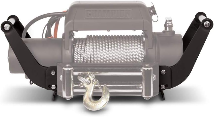 Champion Speed Mount 2-Inch Hitch Adapter with Handles for 8000-12,000-lb. Truck/SUV Winches