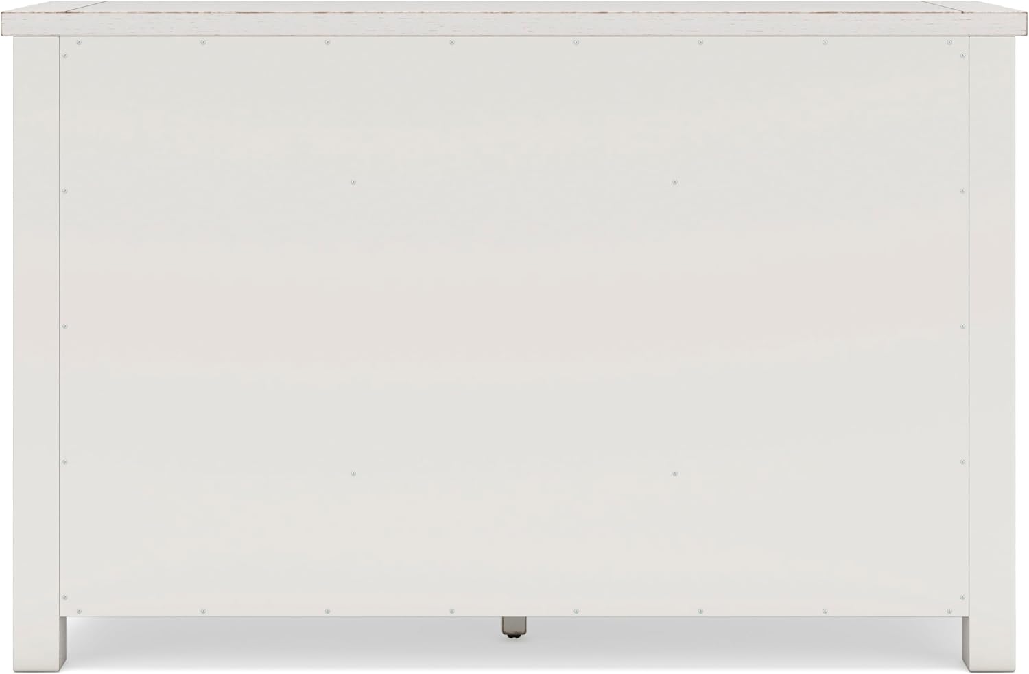 Signature Design by Ashley Robbinsdale Casual 4-Door Dining Server with Adjustable Shelves and Felt-Lined Drawers, White