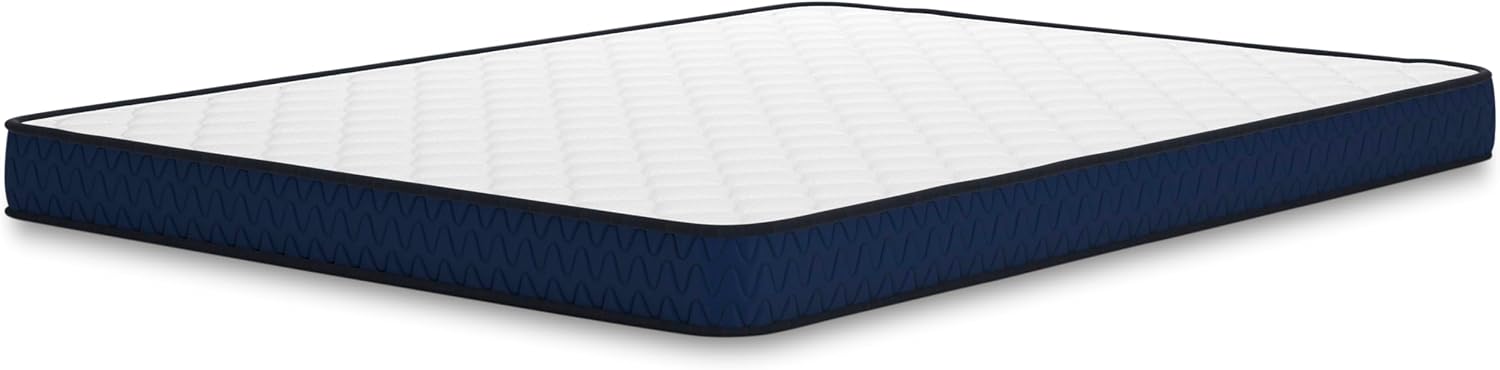 Signature Design by Ashley Twin Size Firm 6" Memory Foam Mattress, Super Soft Foam with Breathable Quilted Cover, Fiberglass-Free, Mattress in A Box, Adjustable Base Compatible, Limited Warranty