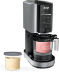 Ninja CREAMi Ice Cream Maker 5 One-Touch Programs with Two 16oz. Pints with Storage Lids NC300