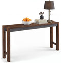 Signature Design by Ashley Furniture Torjin Long Counter Height Table, Seats up to 3, Wood, 72.13" W x 16" D x 36" H, 2-tone Brown