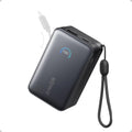 Anker Nano Power Bank, 45W 10,000mAh Portable Charger, iPhone Battery Pack | Built-In Retractable USB-C Cable, for iPhone 17 / 16 Series, iPad, Galaxy, Pixel, and More, Compact Travel Design