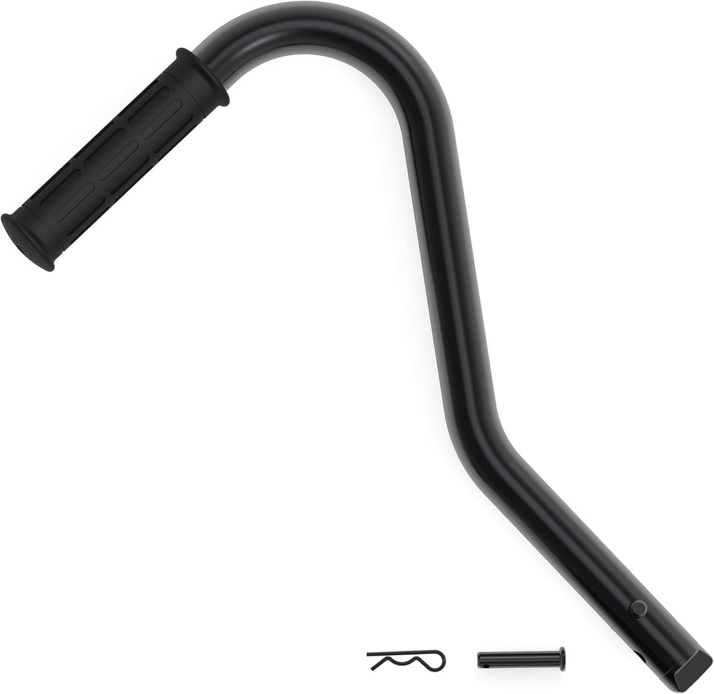 Champion Power Equipment 40065 Wheel Kit with Folding Handle and Never Flat Tires, for 2800-4750-Watt Generators, Black