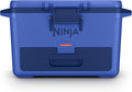 Ninja FrostVault 50qt Hard Cooler with Dry Zone | Integrated Fridge-Temp Dry Storage Drawer | Premium Heavy-Duty Insulated Cooler | Keeps Ice Cold for Days | Luminous Blue | FB151CY