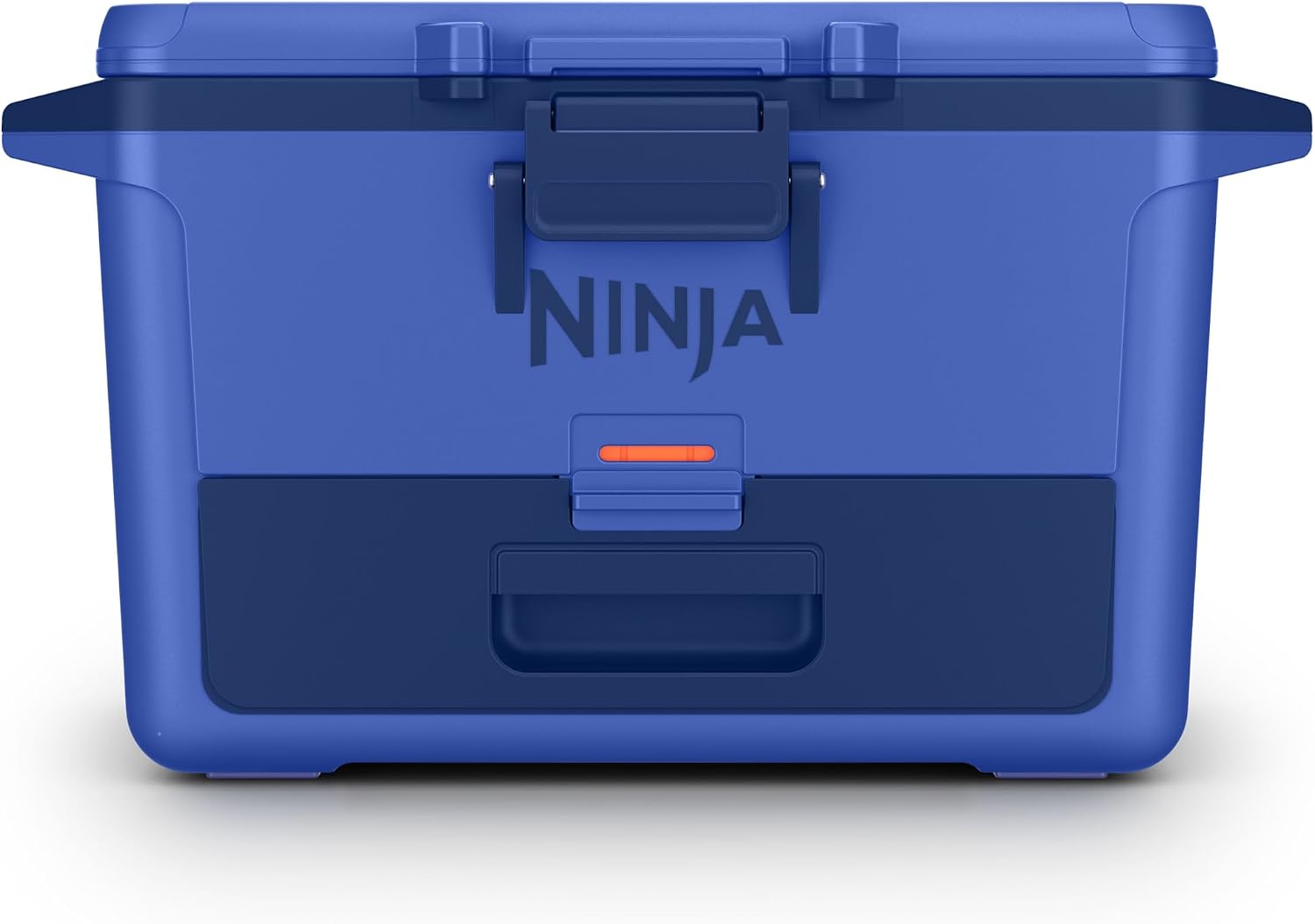 Ninja FrostVault 50qt Hard Cooler with Dry Zone | Integrated Fridge-Temp Dry Storage Drawer | Premium Heavy-Duty Insulated Cooler | Keeps Ice Cold for Days | Luminous Blue | FB151CY