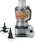 Ninja 9-Cup Food Processor for Kitchen, 1000PW motor, 9-Cup Processing Bowl, Multiple Blades and Adjustable Speed, for Chopping and Slicing Vegetables, Pureeing, and Mixing Dough, BZ601