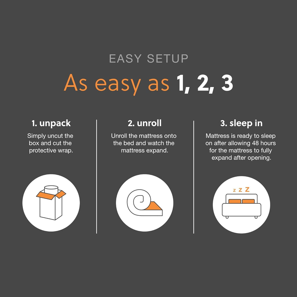 Signature Design by Ashley King Size Chime 8 Inch Medium Firm Gel Memory Foam Mattress with Green Tea & Charcoal Extract, Fiberglass-Free, Mattress In A Box
