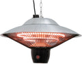 Westinghouse Outdoor Ceiling Patio Heater, Water Resistant, Adjustable Heat Output Up to 1500W, Auto Shut Off Overheat Protection, Hanging Infrared Heater for Patio Cover, Gazebo, Pergola, & More