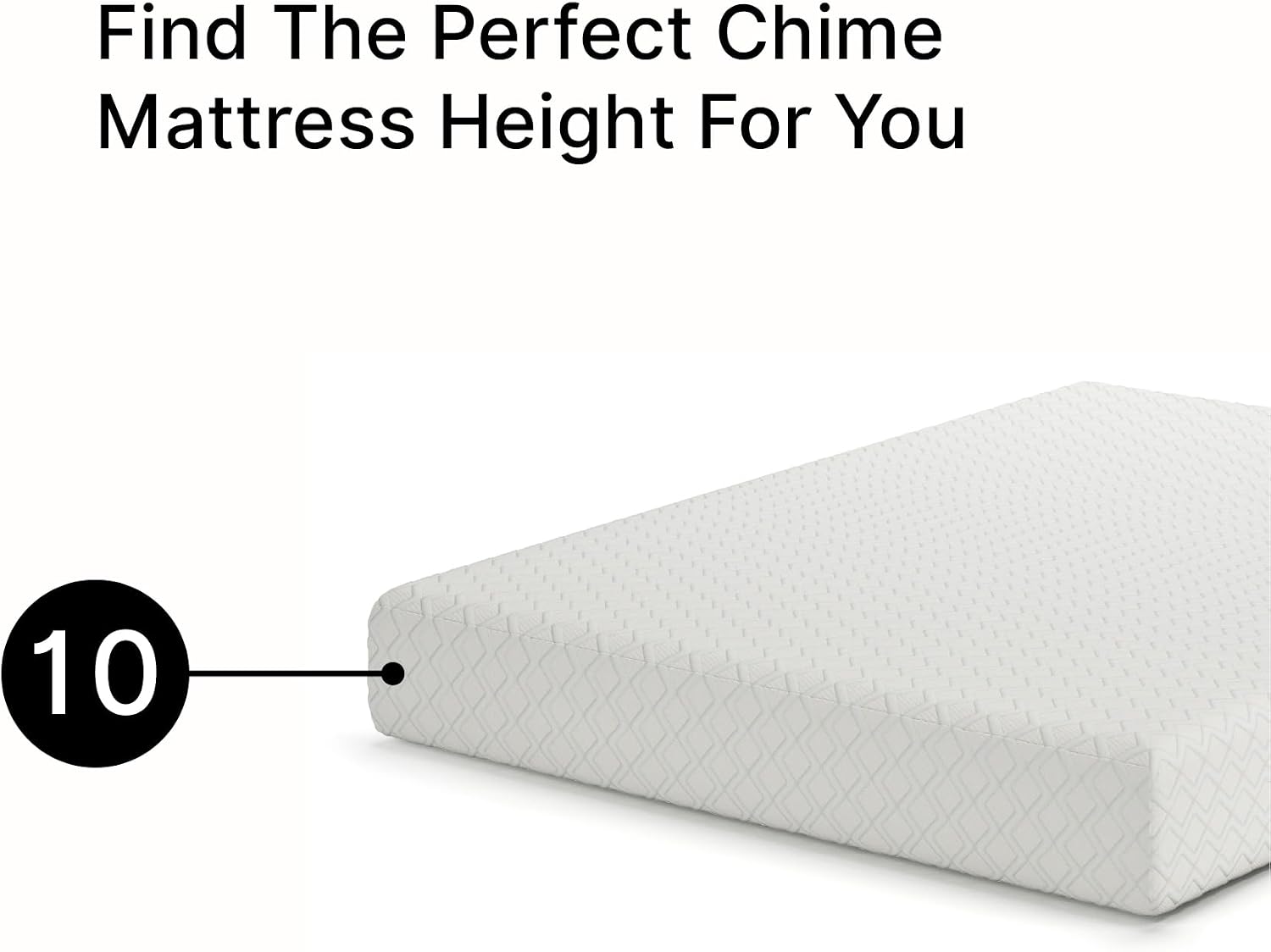 Signature Design by Ashley King Size Chime 10 Inch Medium Firm Memory Foam Mattress with Green Tea & Charcoal Gel for Pressure Relief, Fiberglass-Free, Mattress In A Box