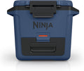 Ninja FB131BL FrostVault 30qt Hard Cooler with Dry Zone, Integrated Fridge-Temp Dry Storage Drawer, Premium Heavy-Duty Insulated Cooler, Keeps Ice for Days, Lakeshore Blue