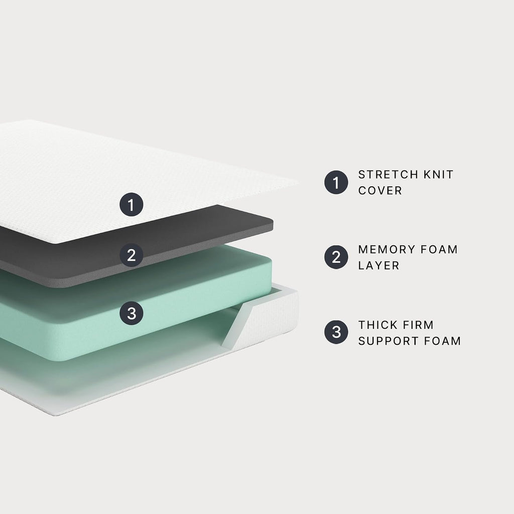 Signature Design by Ashley King Size Chime 8 Inch Medium Firm Gel Memory Foam Mattress with Green Tea & Charcoal Extract, Fiberglass-Free, Mattress In A Box