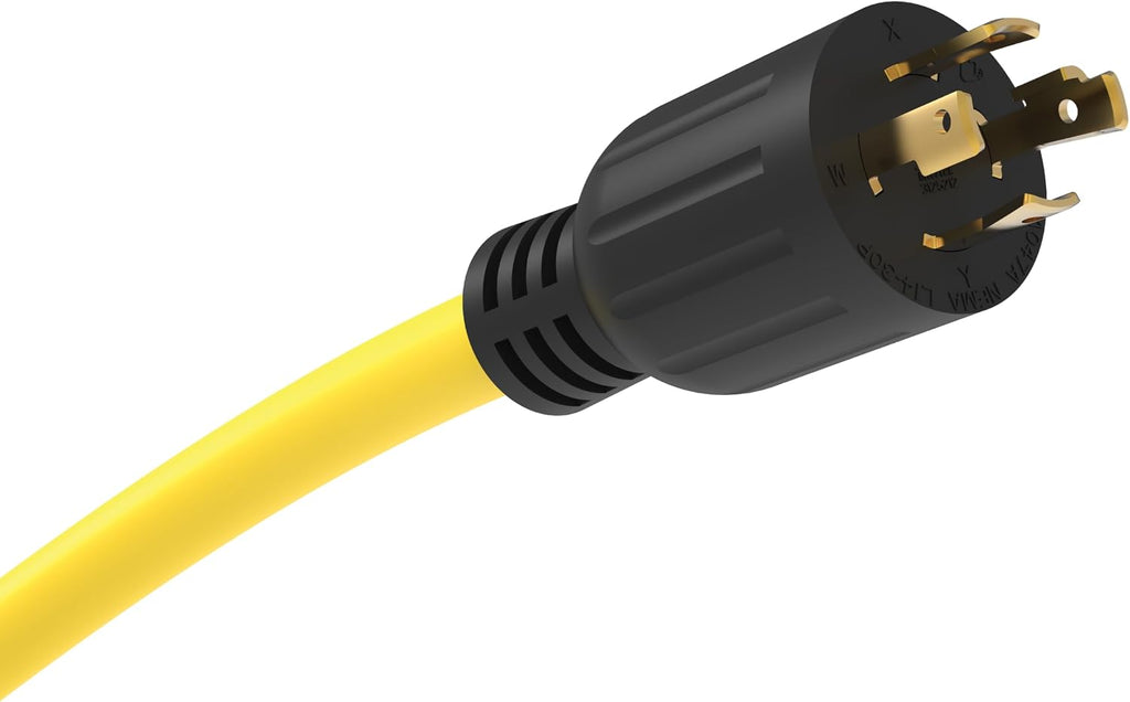 Champion Power Equipment 25-Foot 30-Amp 125/250-Volt Fan-Style Generator Extension Cord (L14-30P to four 5-20R)