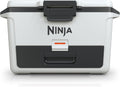 Ninja FB151WH FrostVault 50qt Hard Cooler with Dry Zone, Integrated Fridge-Temp Dry Storage Drawer, Premium Heavy-Duty Insulated Cooler, Keeps Ice for Days, Cloud White