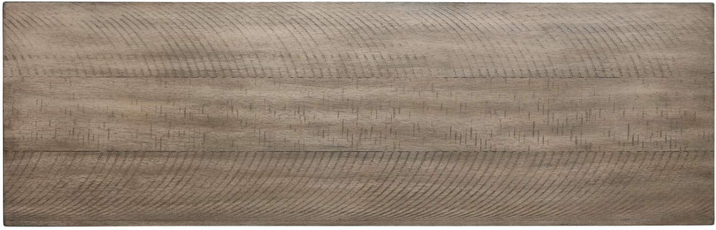 Signature Design by Ashley Skempton Farmhouse Storage Bench, Distressed Finish, Seat With Hidden Storage, Wood, 48" W x 15" D x 18.5" H, White & Light Brown