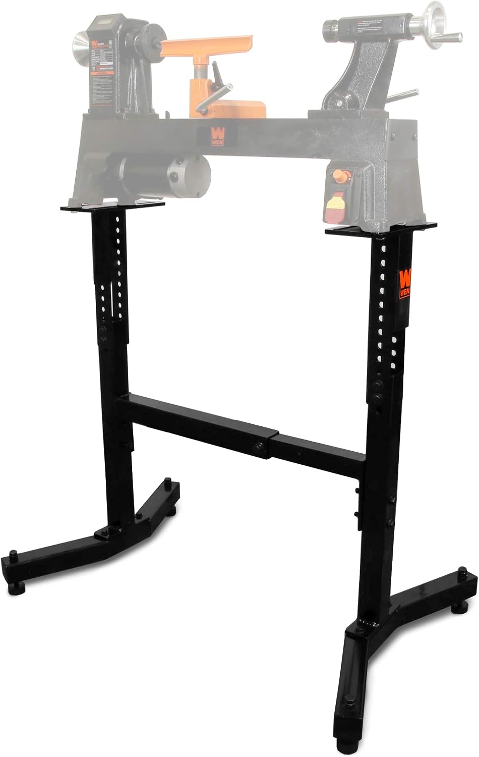 WEN LA8800 225-Pound Capacity Height Adjustable Steel Lathe Stand