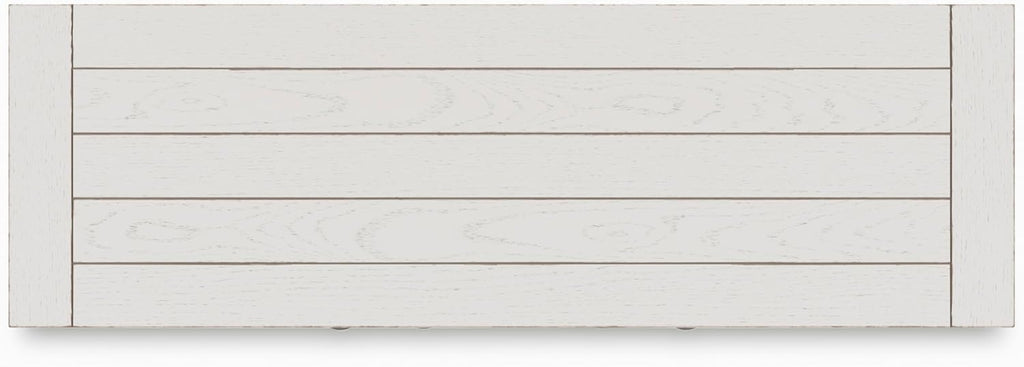Signature Design by Ashley Robbinsdale Casual 4-Door Dining Server with Adjustable Shelves and Felt-Lined Drawers, White