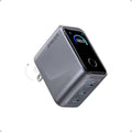 Anker Prime Charger,160W 3-Port Compact GaN USB C Charger,Smart Display,Touch Control,Up to 140W Fast Charging for One Device,for MacBook Pro,Laptop,iPhone 17 Series(Cable Not Included,Non-Battery)