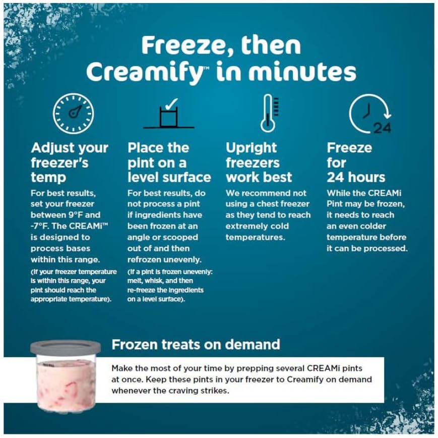 Ninja CREAMi Deluxe 11-in-1 Ice Cream and Frozen Treat Maker for Ice Cream, Sorbet, Frozen Drinks & More, with (2) XL Family Size Pint Containers, NC501C (Canadian Version)
