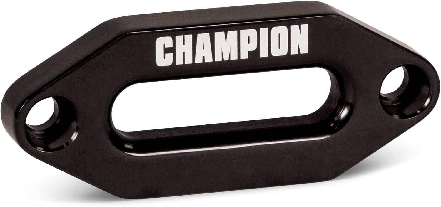 Champion Power Equipment 100374 Aluminum Hawse Fairlead for 5500 lb. or Less ATV/UTV Winches for Synthetic Rope