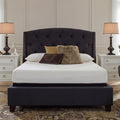 Signature Design by Ashley King Size Chime 8 Inch Medium Firm Gel Memory Foam Mattress with Green Tea & Charcoal Extract, Fiberglass-Free, Mattress In A Box