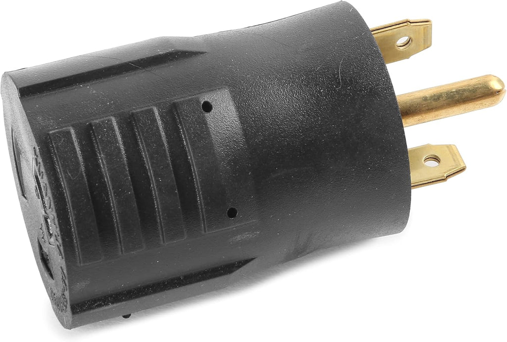 WEN GNA530 TT-30P RV Plug to NEMA L5-30R Twist-Lock Outlet 120V 30-Amp 3600-Watt Adapter