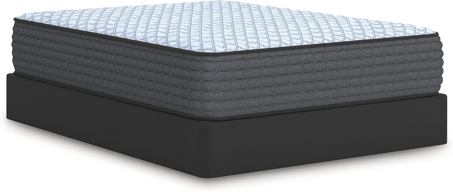 Signature Design by Ashley Destin Cove Firm Extra Firm 14 Inch Mattress with Low Motion Transfer and Temperature Regulating, Mattress in a Box, Queen