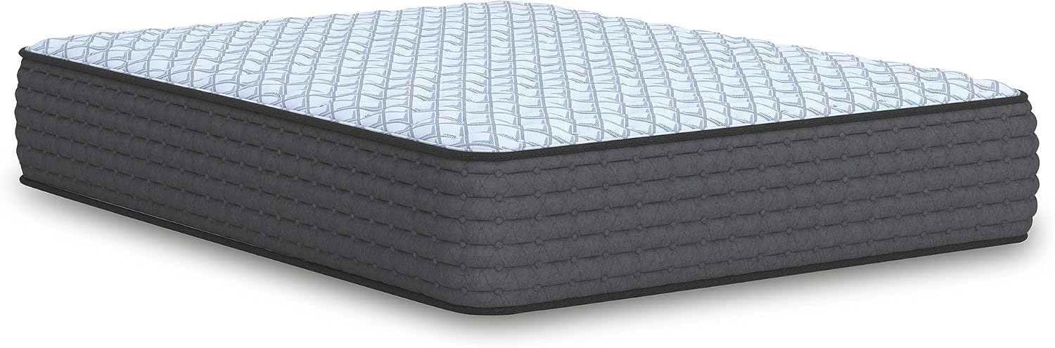 Signature Design by Ashley Destin Cove Firm Extra Firm 14 Inch Mattress with Low Motion Transfer and Temperature Regulating, Mattress in a Box, Queen