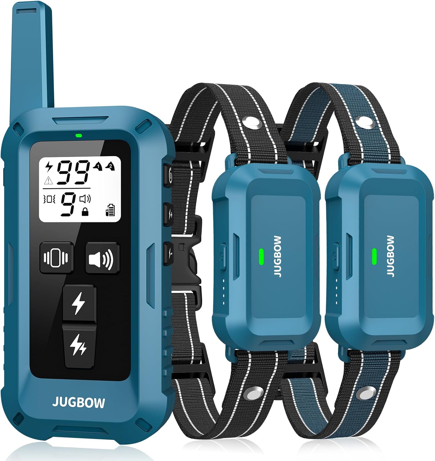 Dog Shock Collar - 4200FT Dog Training Collar with Remote, IPX8 Waterproof Electric Collar with 4 Training Modes, Security Lock, Rechargeable e-Collar for Dogs 10-120lbs