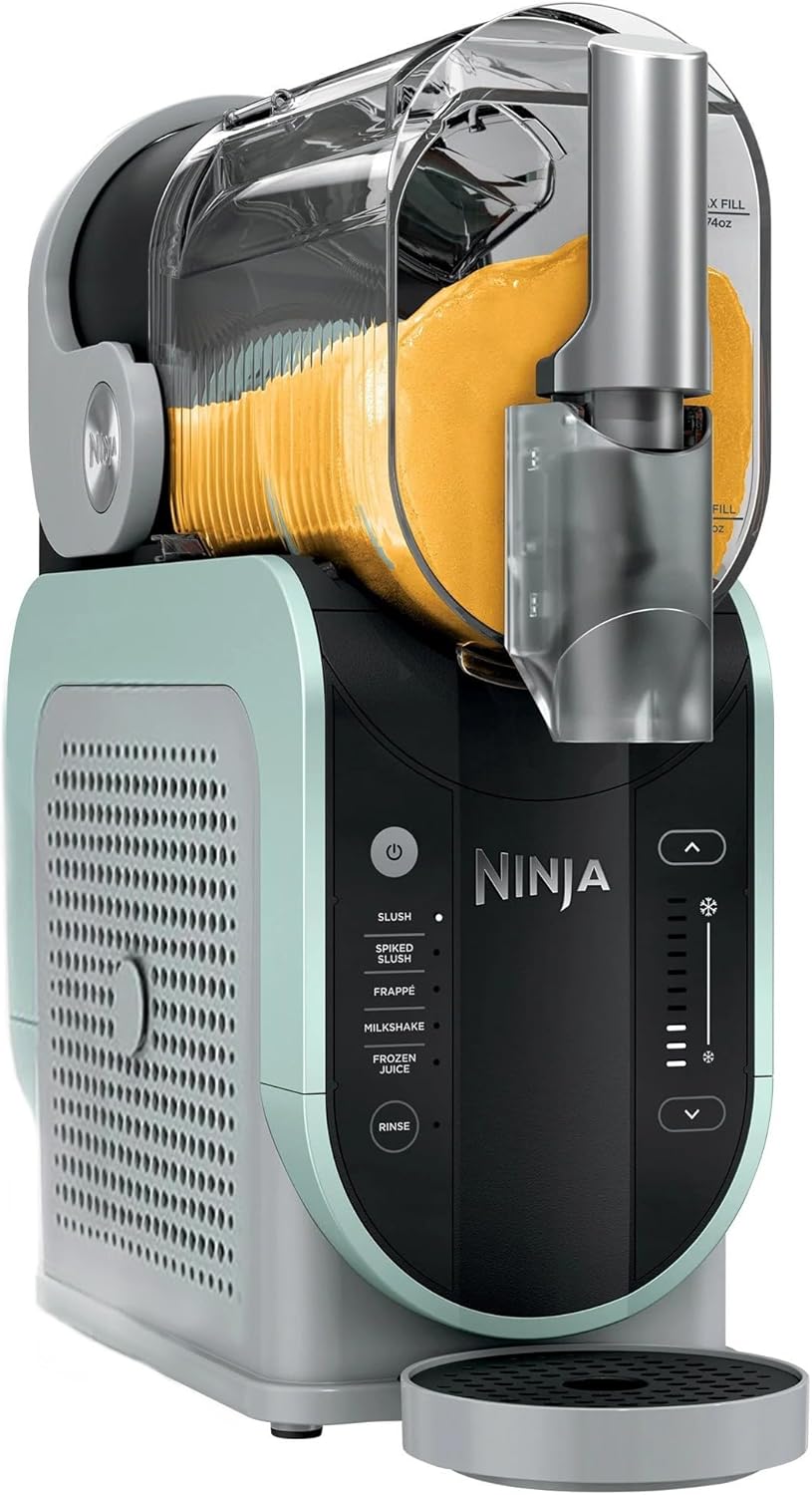 Ninja (Refurbished) SLUSHi with RapidChill Technology, 96 oz. Frozen Drink & Slushie Machine, 5 Preset Programs, Slush, Spiked Slush, Frappe, Milkshake, Frozen Juice, FS305CO (Renewed)