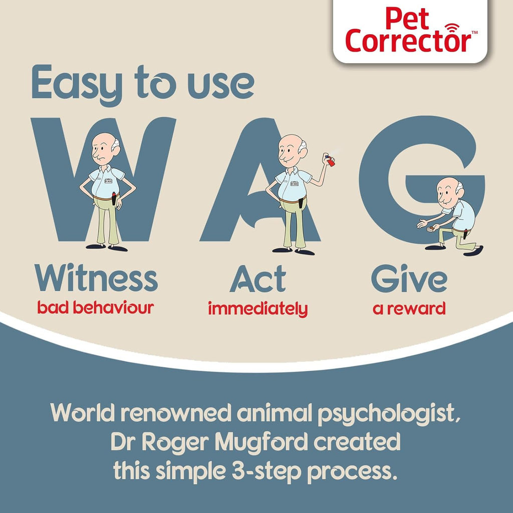 Pet Corrector Dog Trainer Twin Pack - Stops Barking, Jumping Up, Place Avoidance, Food Stealing, Fights & Attacks. Help stop unwanted dog behaviour. Easy to use, safe, humane, and effective (30ml)