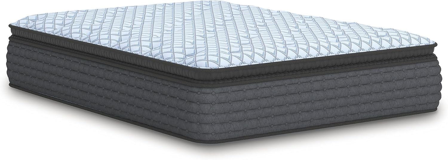 Signature Design by Ashley Destin Cove PT Extra Plush 16 Inch Mattress with Low Motion Transfer and Temperature Regulating, Mattress in a Box, Queen