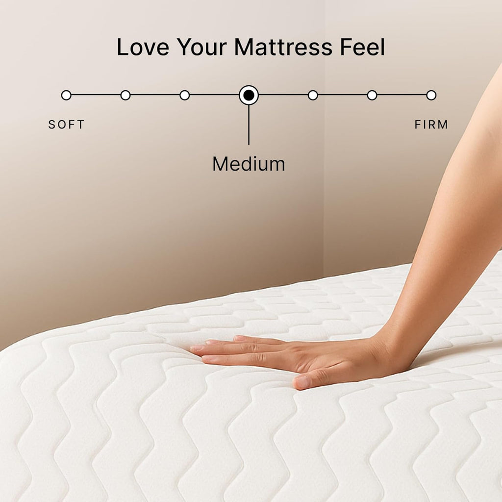 Signature Design by Ashley Chime Memory Foam 12" Twin Mattress with Thick Memory and Support Foam for Pressure Relief, Fiberglass-Free, Mattress In A Box
