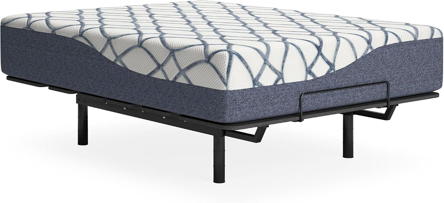 Signature Design by Ashley 14 Inch Chime Elite 2.0 Ultra Plush Green Tea Memory Foam Mattress for Cool Sleep and Pressure Relief, King, Fiberglass-Free, Mattress In A Box