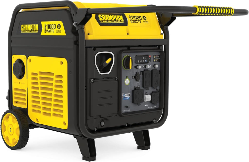 Champion Power Equipment 11,000-Watt Wireless Remote Start Home Backup Portable Inverter Generator with Quiet Technology and Free 3-Year Warranty