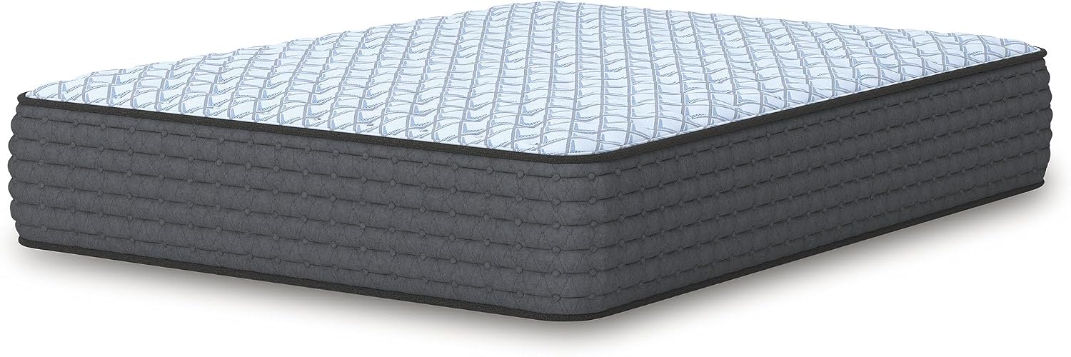 Signature Design by Ashley Destin Cove Firm Extra Firm 14 Inch Mattress with Low Motion Transfer and Temperature Regulating, Mattress in a Box, Queen