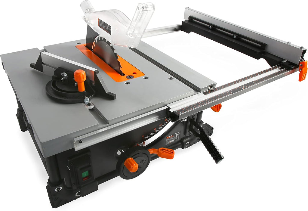 WEN TT0811 11-Amp 8.25-Inch Compact Benchtop Jobsite Table Saw, Black