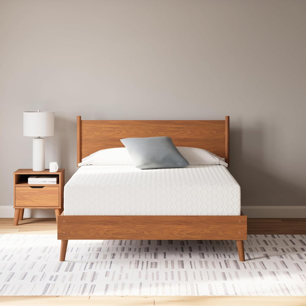 Signature Design by Ashley Chime Memory Foam 12" Twin Mattress with Thick Memory and Support Foam for Pressure Relief, Fiberglass-Free, Mattress In A Box