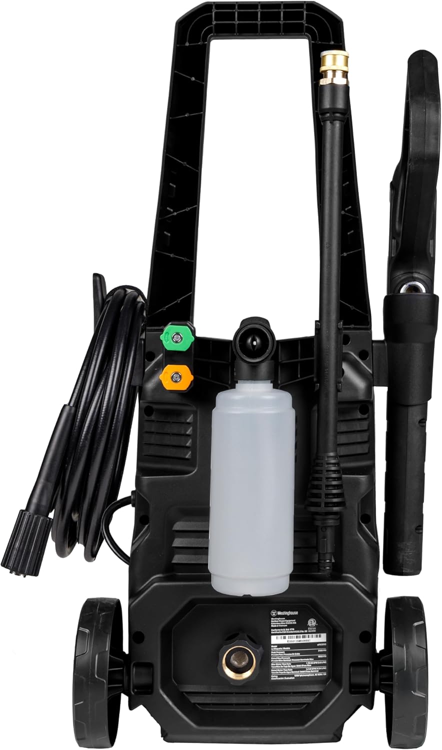 Westinghouse ePX3050 Electric Pressure Washer, 2100 Max PSI 1.76 Max GPM with Foam Cannon and Turbo Nozzle, for Cars/Fences/Driveways/Home/Patios