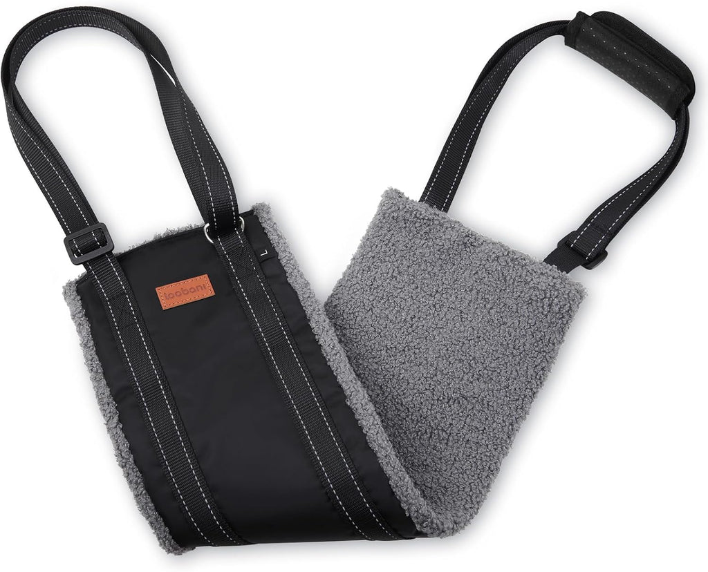 LOOBANI Portable Dog Sling for Back Legs, Hip Support Harness to Help Lift Rear for Canine Aid Old K9 Cruciate Ligament Rehabilitation