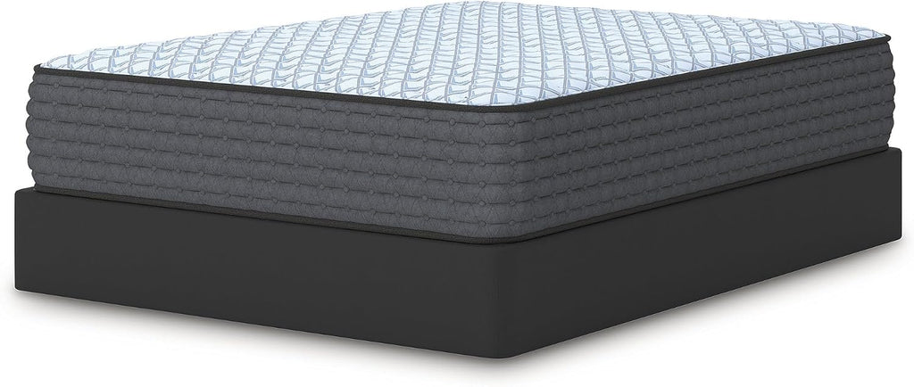 Signature Design by Ashley Destin Cove Firm Extra Firm 14 Inch Mattress with Low Motion Transfer and Temperature Regulating, Mattress in a Box, Queen