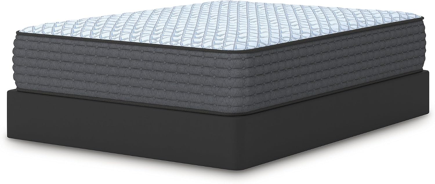 Signature Design by Ashley Destin Cove Firm Extra Firm 14 Inch Mattress with Low Motion Transfer and Temperature Regulating, Mattress in a Box, Queen