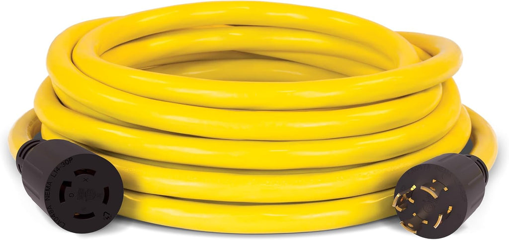 Champion Power Equipment 25-Foot 30-Amp 250-Volt Generator Power Cord for Manual Transfer Switch (L14-30P to L14-30R)