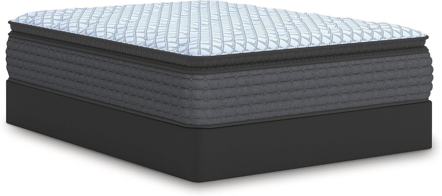 Signature Design by Ashley Destin Cove PT Extra Plush 16 Inch Mattress with Low Motion Transfer and Temperature Regulating, Mattress in a Box, Queen