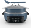 Ninja MC2001 PossibleCooker PRO Plus, 8.5-QT Multicooker, 9 Functions, Slow Cook, Sear, Sauté, Proof, Pasta/Rice, Replace 16 Kitchen Tools, Oven-Safe Ceramic Pot, 1400-Watt, Blue (2026 Release)