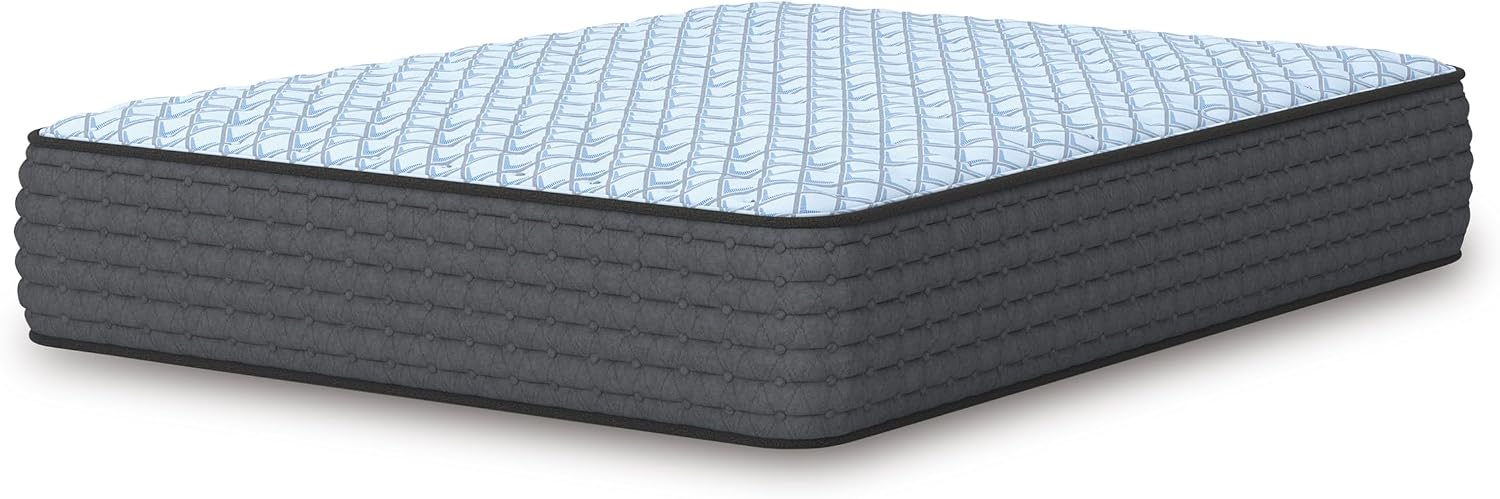 Signature Design by Ashley Destin Cove Firm Extra Firm 14 Inch Mattress with Low Motion Transfer and Temperature Regulating, Mattress in a Box, Queen