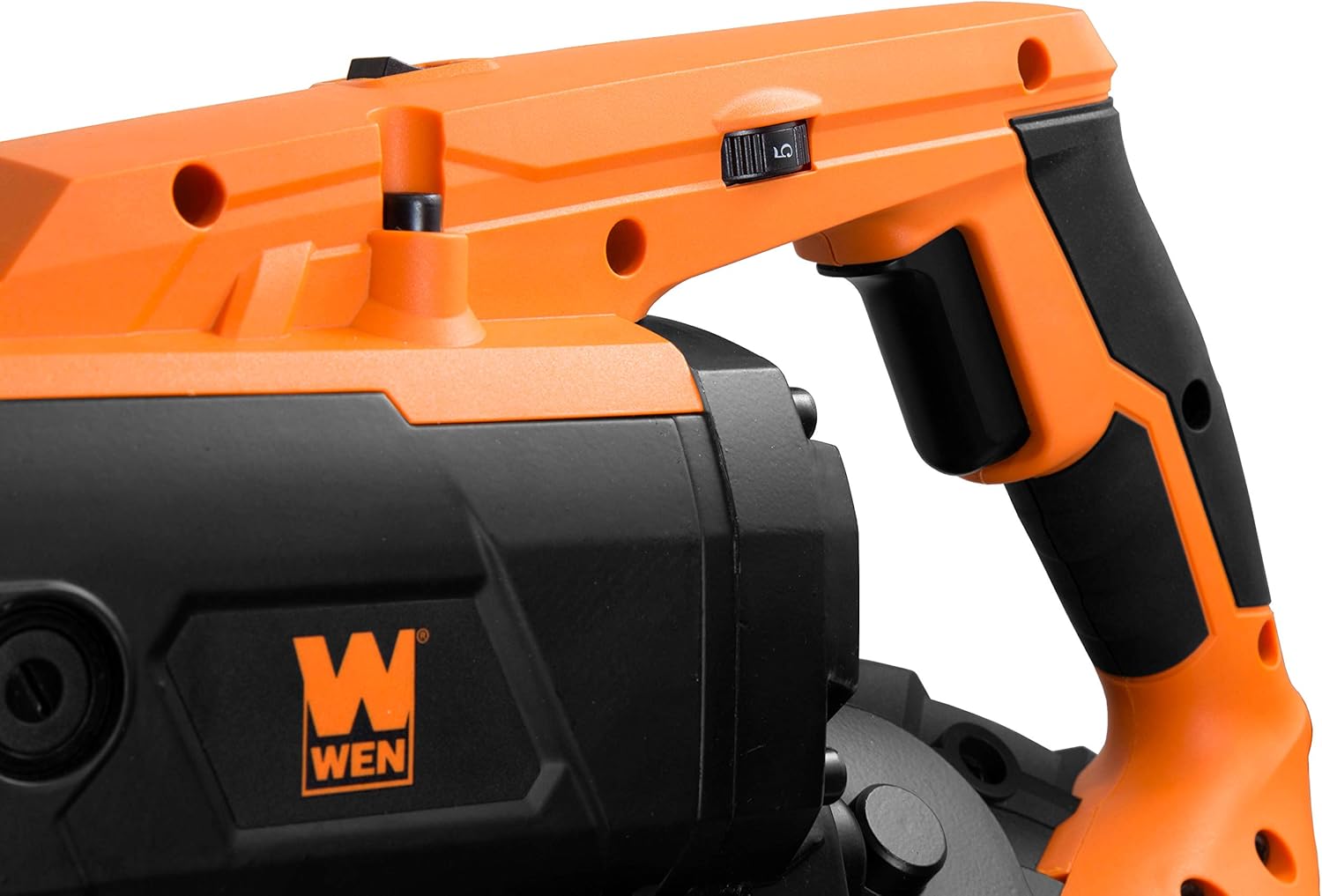 WEN Portable Band Saw for Metal, 10-Amp, Variable Speed, Handheld (94396)