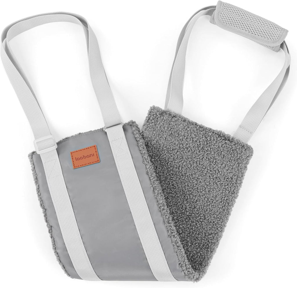 LOOBANI Portable Dog Sling for Back Legs, Hip Support Harness to Help Lift Rear for Canine Aid Old K9 Cruciate Ligament Rehabilitation