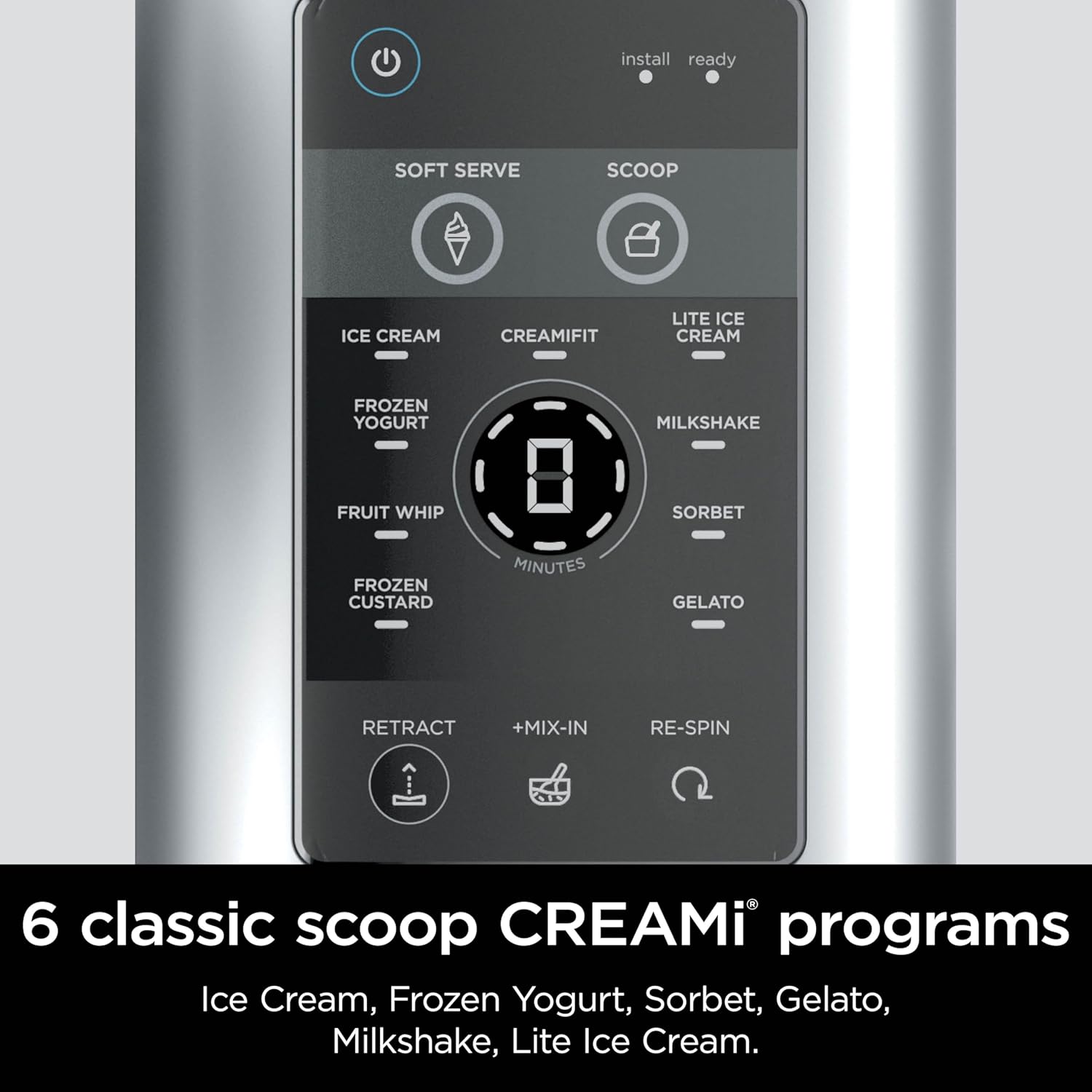 Ninja (Refurbished) Swirl by CREAMi Ice Cream and Soft Serve Maker, Sorbet, Milkshake, Frozen Yogurt, Low Calories Program 13-in-1, Soft Serve Handle, (2) CREAMi Swirl 16oz Pints (Renewed)