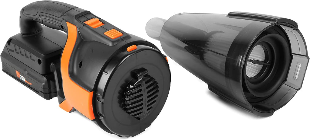 WEN Cordless Vacuum Cleaner, Handheld with 20V Max 2.0 Ah Lithium-Ion Battery and Charger (20861)