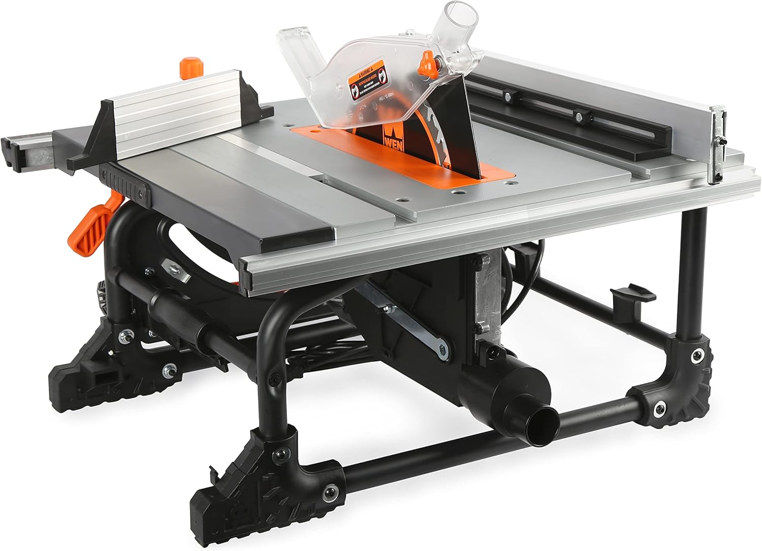 WEN TT0811 11-Amp 8.25-Inch Compact Benchtop Jobsite Table Saw, Black